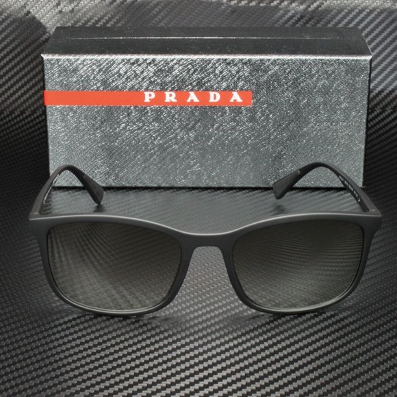 Prada Men's Black and Grey Gradient Sunglasses! - Picture 2 of 4